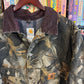 2004 Carhartt RealTree Camo Blanket Lined Chore Coat