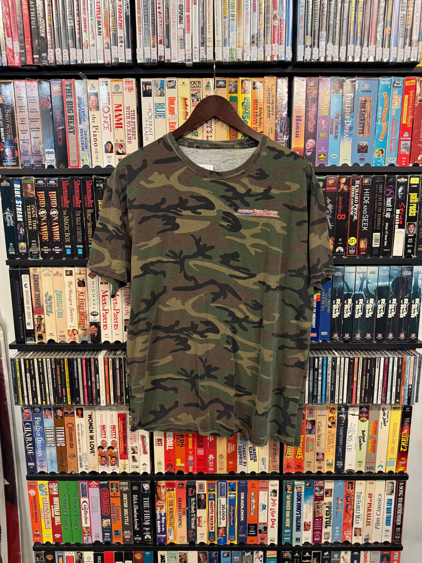 American Fence Company Camo Tee