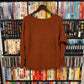Modern Orange LS Top