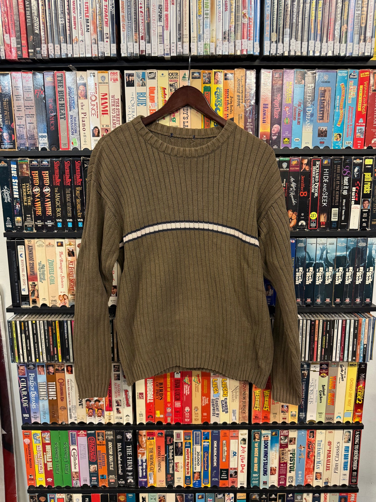 00's Green Sweater