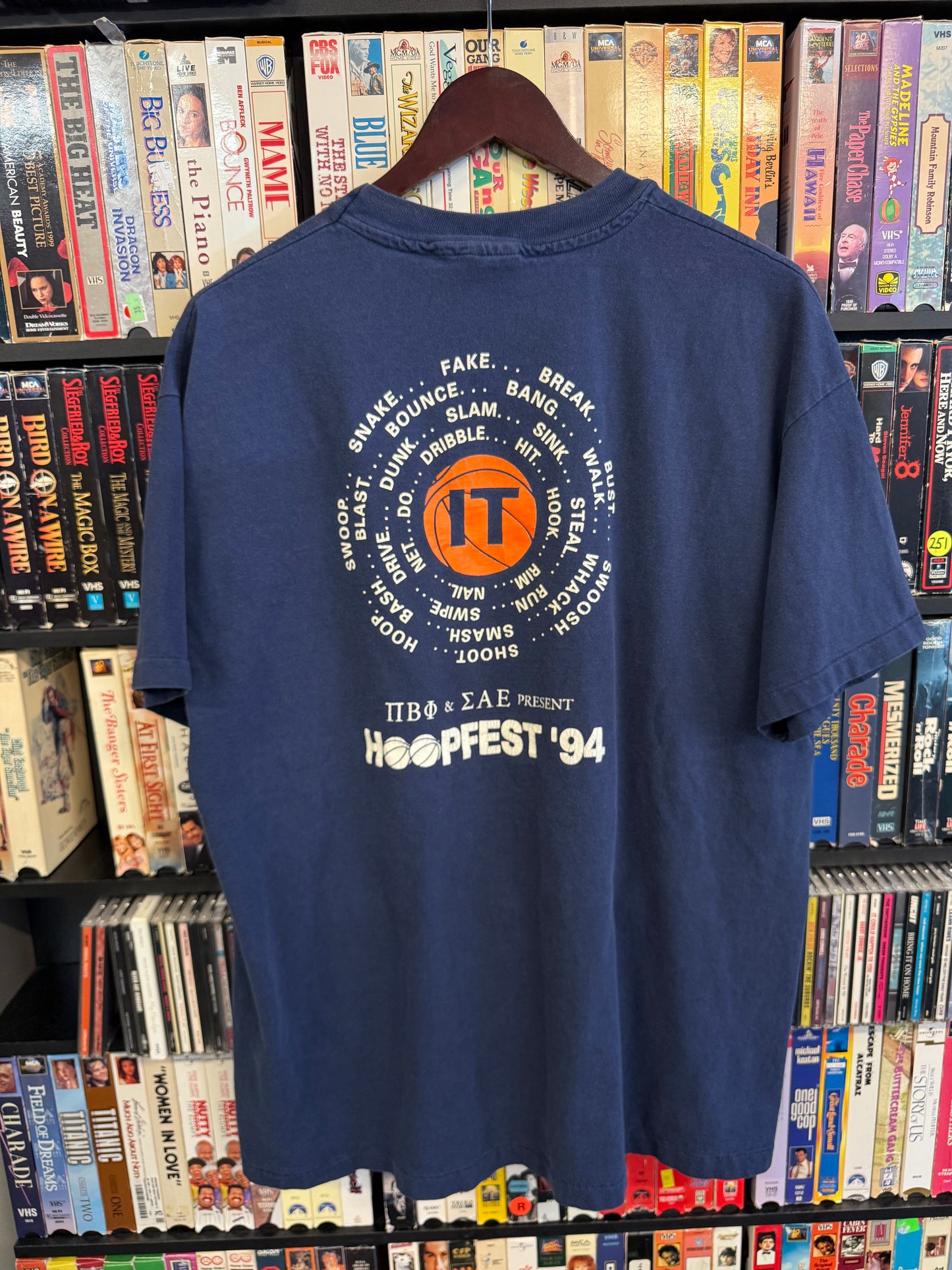 1994 Alpha Sigma Phi Hoopfest Tee