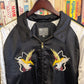 asos Embroidered Eagle Satin Bomber Jacket