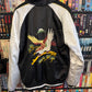 asos Embroidered Eagle Satin Bomber Jacket