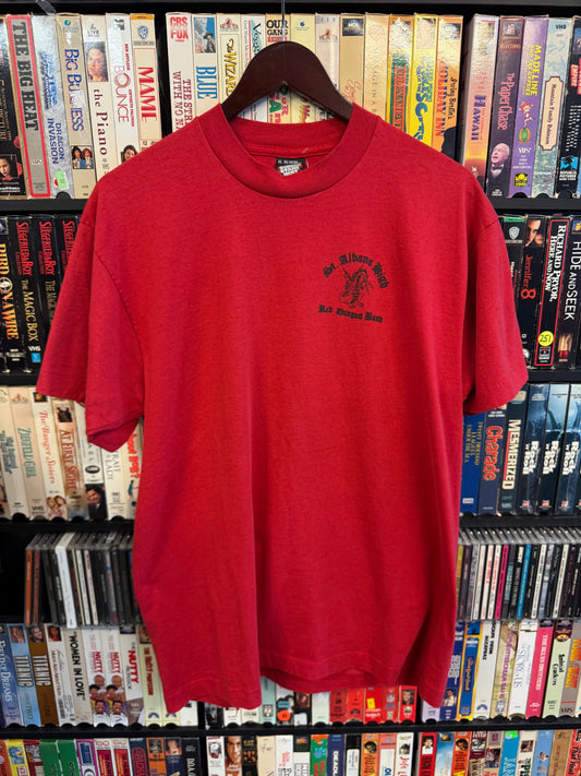 1990 St. Albans High Red Dragon Band Tee