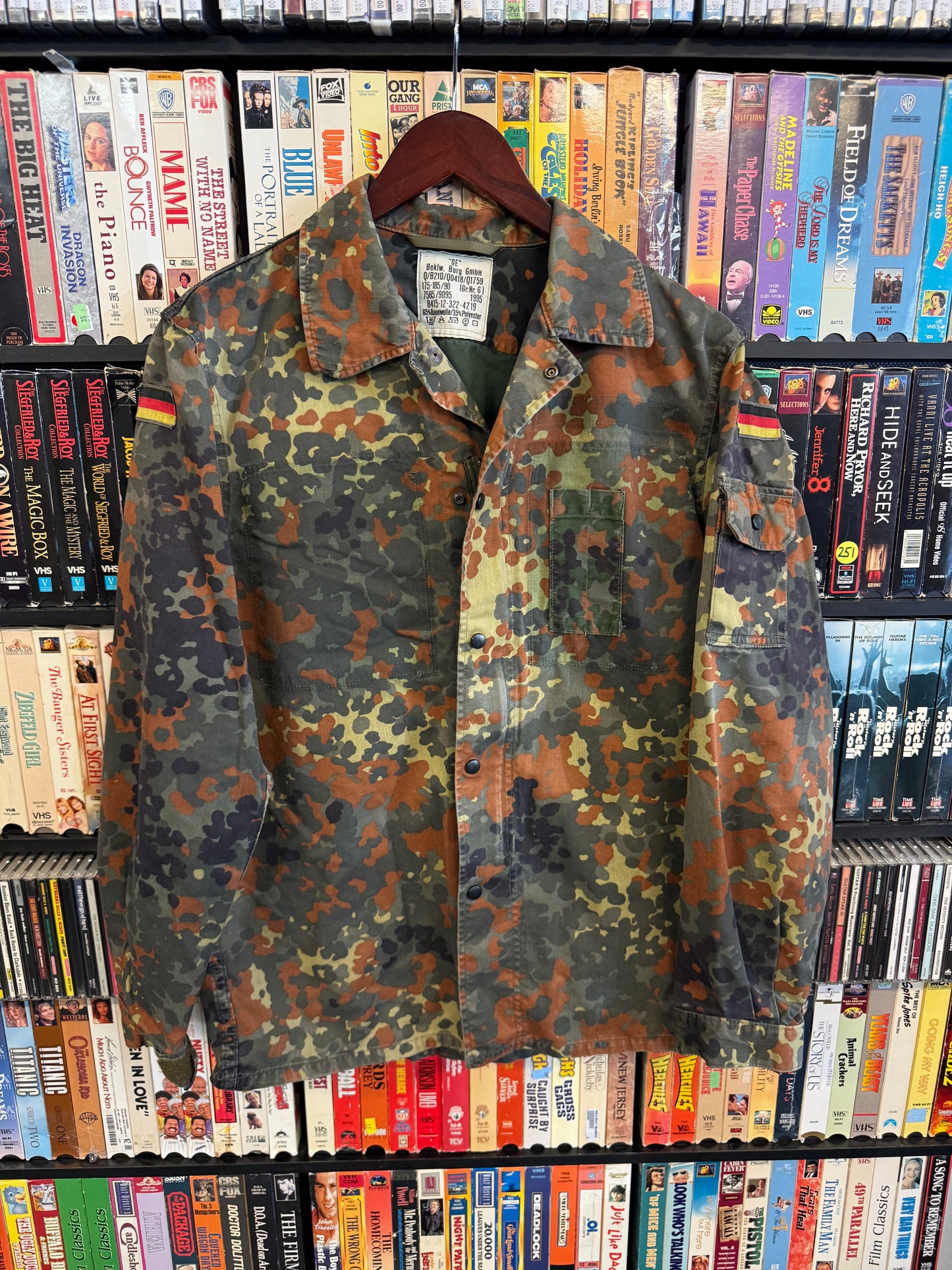1996 German Camo Military Jacket