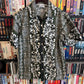 VTG Good Vibes Tropical SS Button Up Shirt