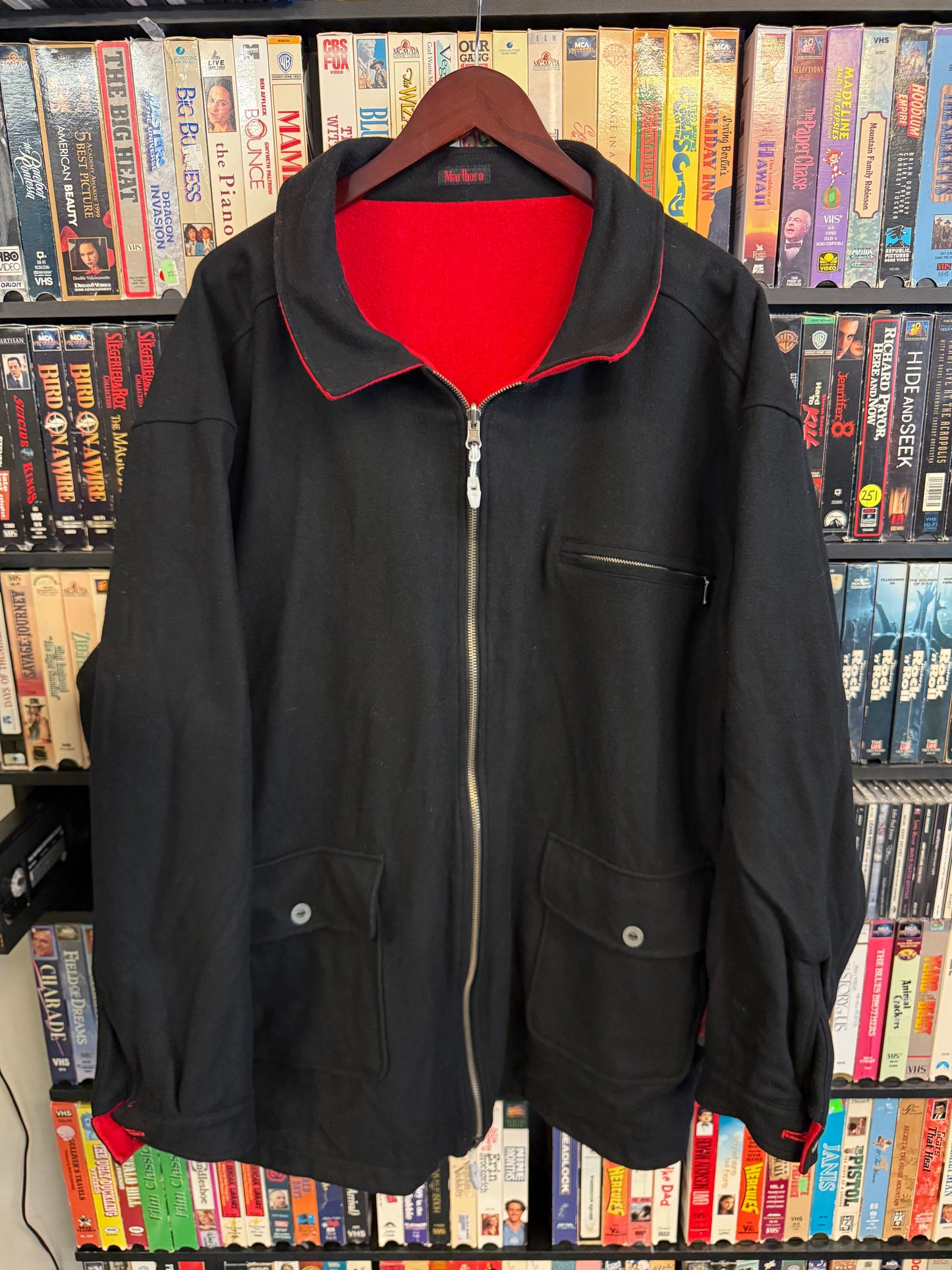 90's Marlboro Reversible Wool Jacket
