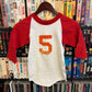 VTG 3/4 Raglan Baseball Tee #5