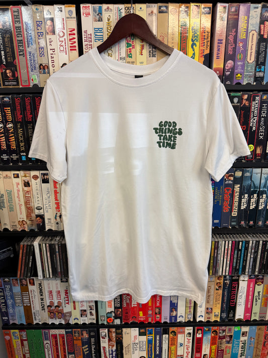 Modern SHEIN "Good Things Take Time" Tee