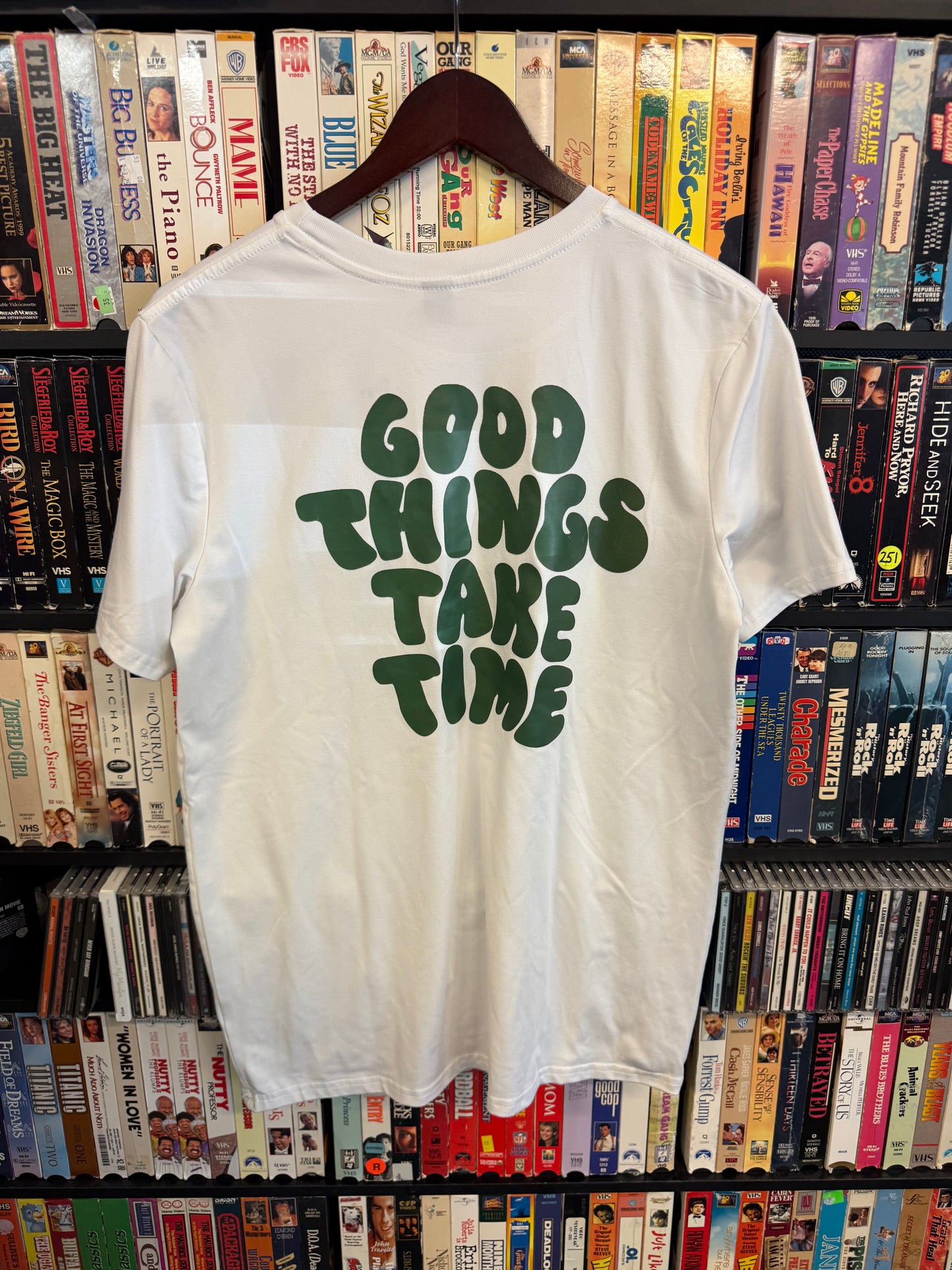 Modern SHEIN "Good Things Take Time" Tee