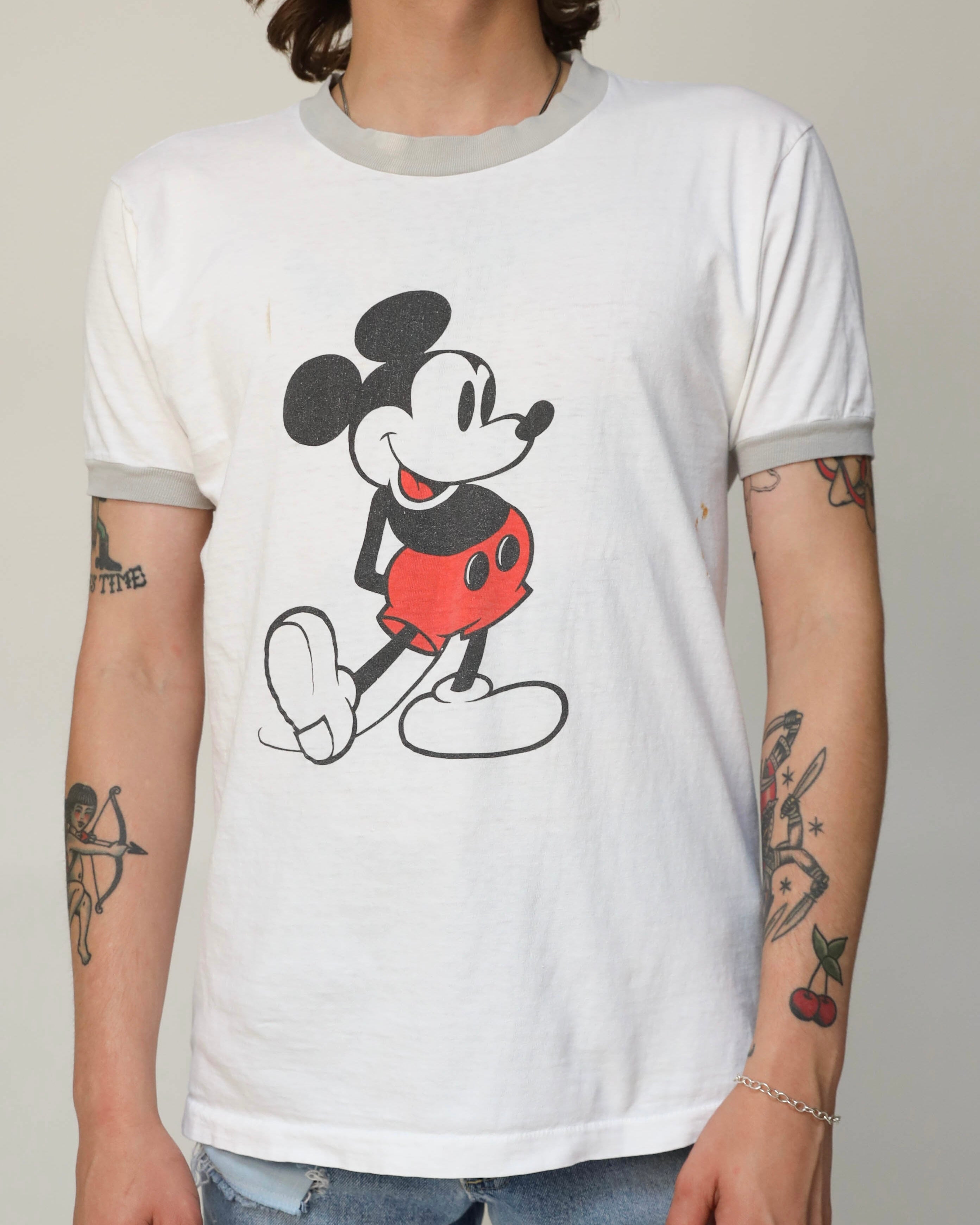 Mickey mouse best sale ringer tee